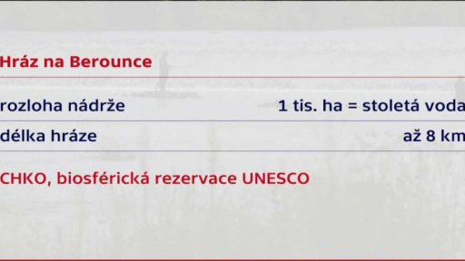 Protesty proti hrázi na Berounce