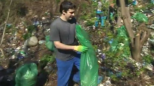 Dobrovolníci uklízeli Česko