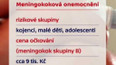 Prevence před meningokokem