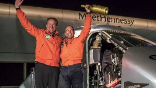 Solární letoun na cestě kolem světa