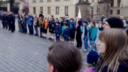 Policie zakázala skautům zpívat hymnu