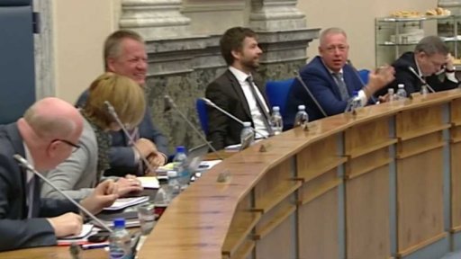 Sjezd sudetských Němců za účasti českého ministra