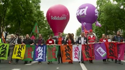 Protesty proti novému zákoníku práce