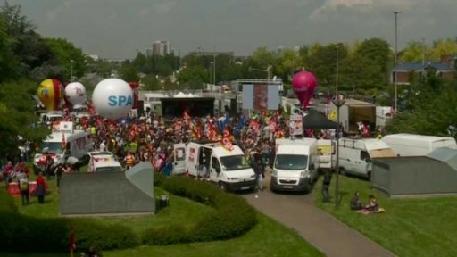 Soud s francouzskými odboráři