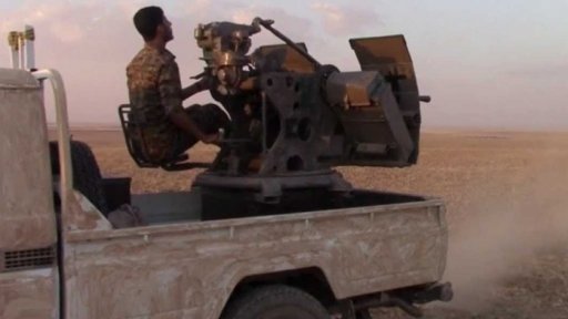 Syrská armáda v Rakká