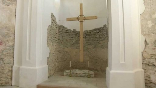 Opravy starobylé rotundy