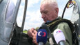 Válečný veterán opět ve Spitfire