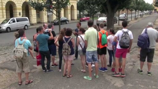 Parkování autobusů v ulicích