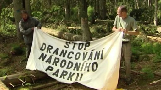 Pět let od blokády na Šumavě