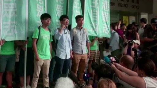 Tresty za tzv. deštníkovou revoluci