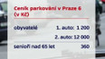 Nové parkovací zóny v Praze