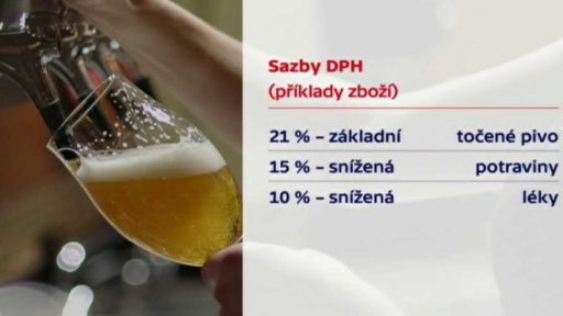 Nižší DPH na točené pivo