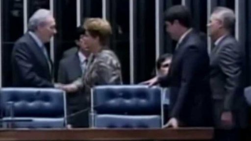 Obhajoba funkce brazilské prezidentky před Senátem