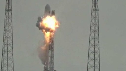 Vyšetřování exploze rakety Falcon