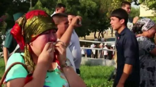 Pohřeb prvního uzbeckého prezidenta