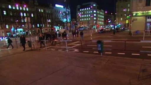 Oprava prasklého potrubí v centru Prahy