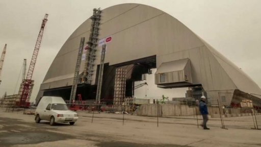 Nový ocelový kryt pro Černobyl