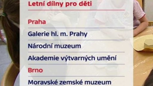 Galerie otevírají výtvarné dílny pro děti