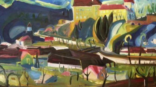 Obrazy Jaroslava Kolihy v Bechyni