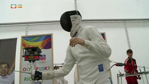 Šerm v olympijském parku na Lipně