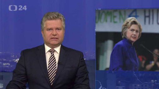 Nemocná Hillary Clintonová