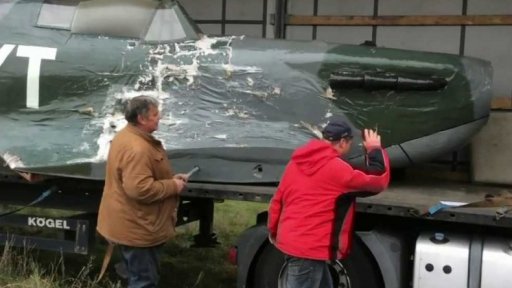 Replika stíhačky Spitfire