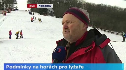 Podmínky na horách pro lyžaře