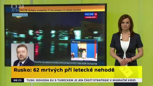 Rusko: 62 mrtvých při letecké nehodě