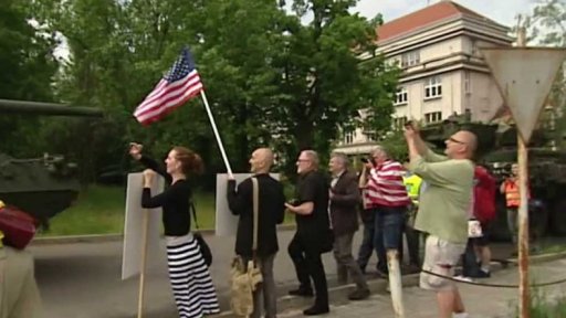 Americký konvoj v Česku