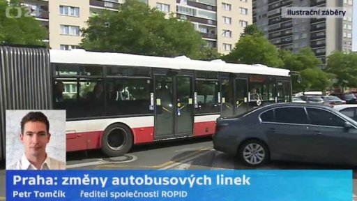 Praha: změny autobusových linek