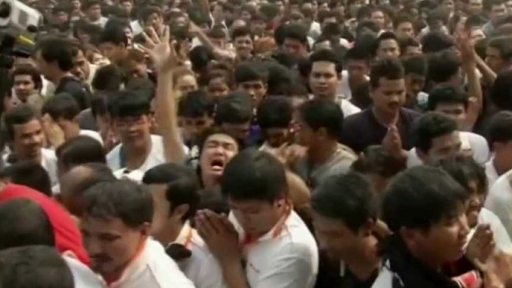 Buddhističtí mniši jako tatéři