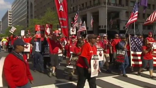 Největší stávka v USA
