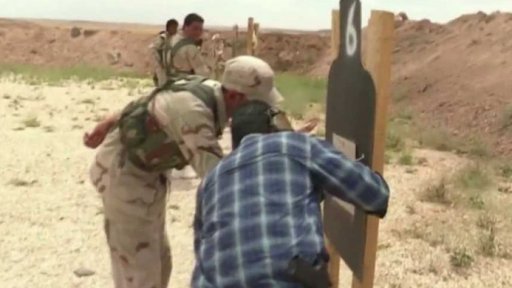 Příprava útoku na Rakká