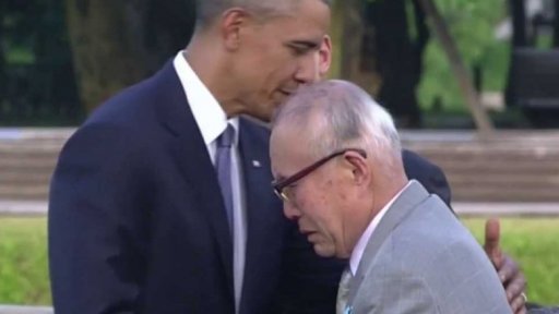 První americký prezident v Hirošimě