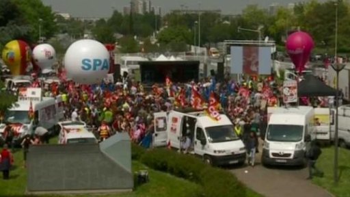 Zaměstnanci Air France před soudem