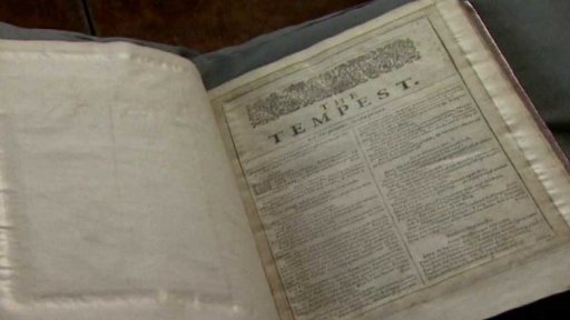 Vzácné první vydání Shakespearových děl