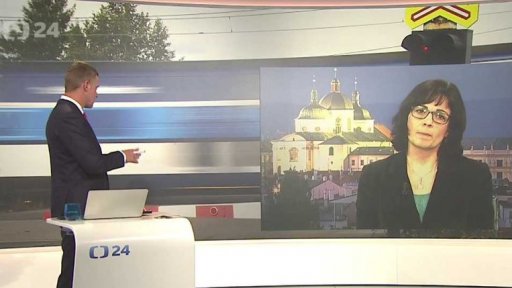 Tragická nehoda ve Studénce - K. Šubová, mluvčí ČD