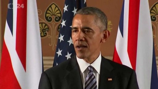 Barack Obama ve Velké Británii