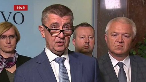 Dohadovací řízení koalice - Brífink hnutí ANO