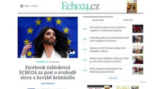 Facebookový zákaz pro Echo24