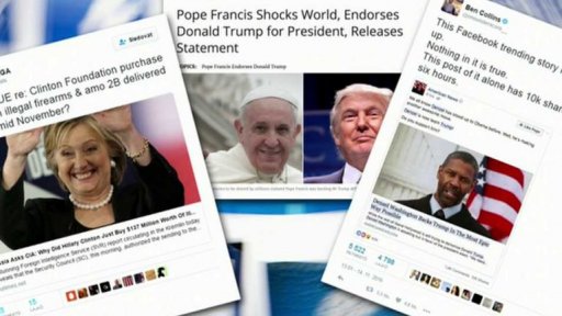 Falešné zprávy na sociálních sítích