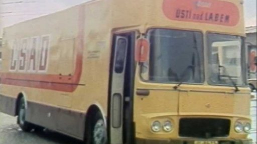 Stěhovací vozy z vyřazených autobusů (1983)