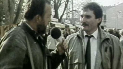 Martinský trh v Šumperku (1989)