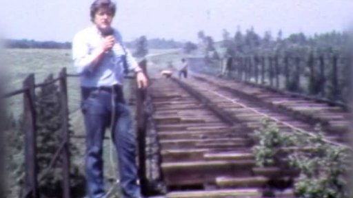 Železniční most u Hory sv. Šebestiána (1986)