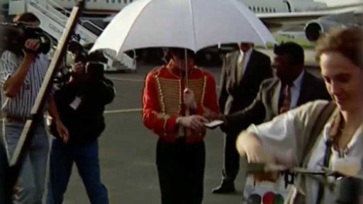 Michael Jackson v Praze (1996)