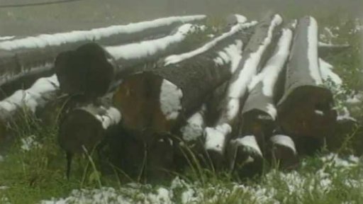 První sníh v Krušných horách (1996)