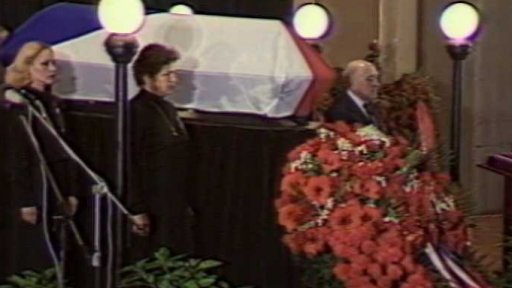 Poslední rozloučení s Jaroslavem Seifertem