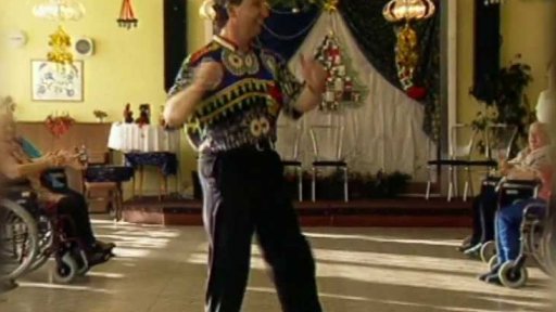 Taneční vystoupení seniorů-vozíčkářů (2000)