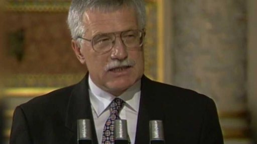 Projev V. Klause k výročí 28. října (1996)