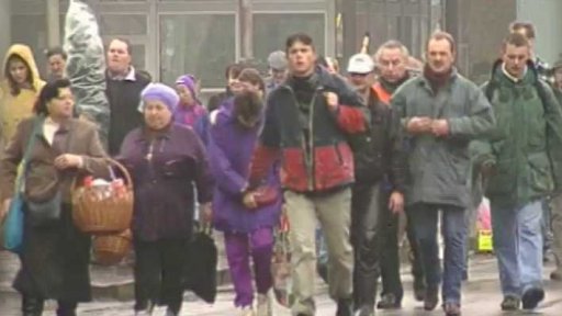 Vánoční nákupy na polské burze (1996)